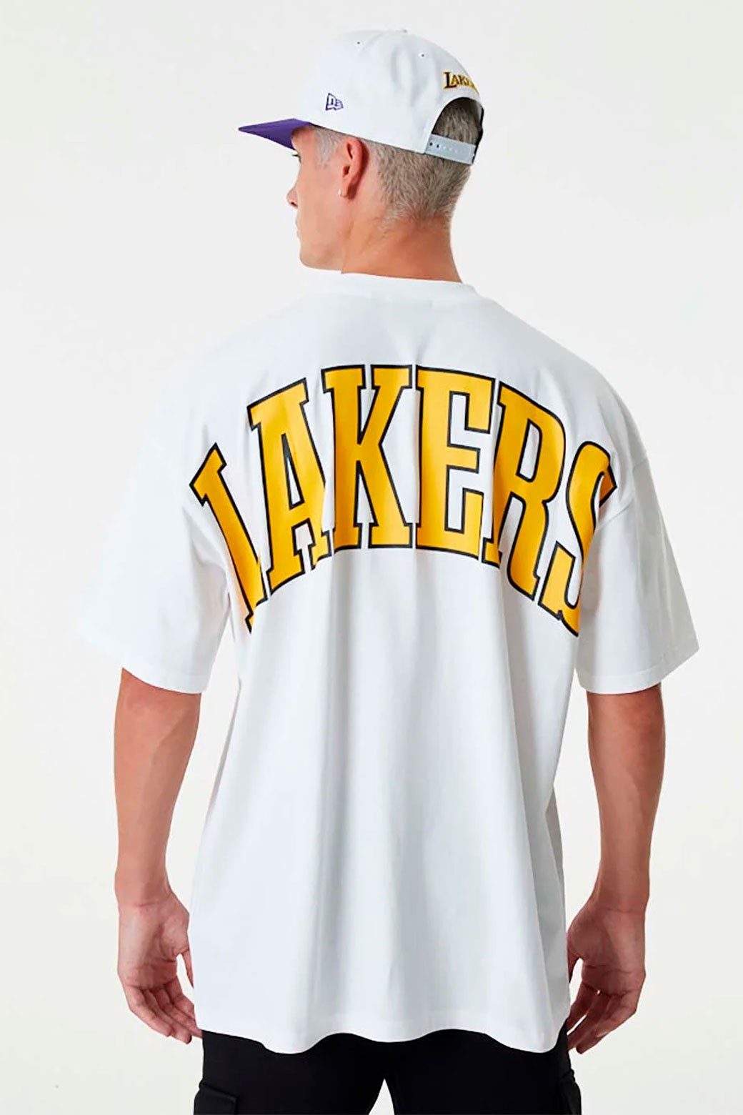 White New Era NBA LA Lakers Logo Vest