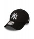 Gorra New York Yankees 39Thirty Negra y Blanca