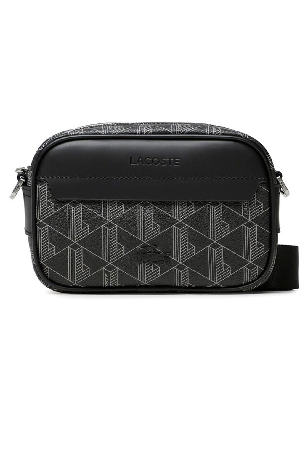 Bolso Lacoste S Reporter Blend Negro