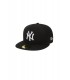 Gorra New Era New York Yankees 59Fifty Negro