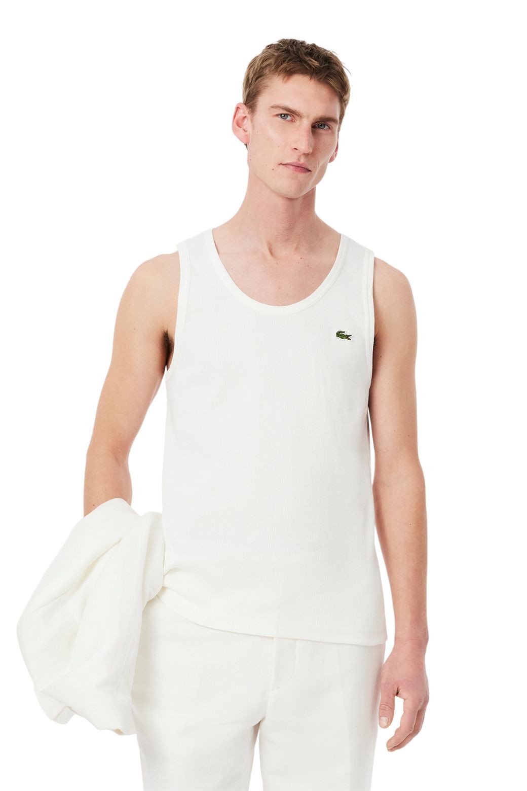 Camiseta Lacoste Tirantes Blanco