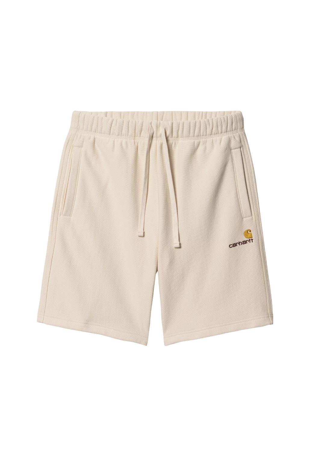 Short Carhartt WIP American Script Beige