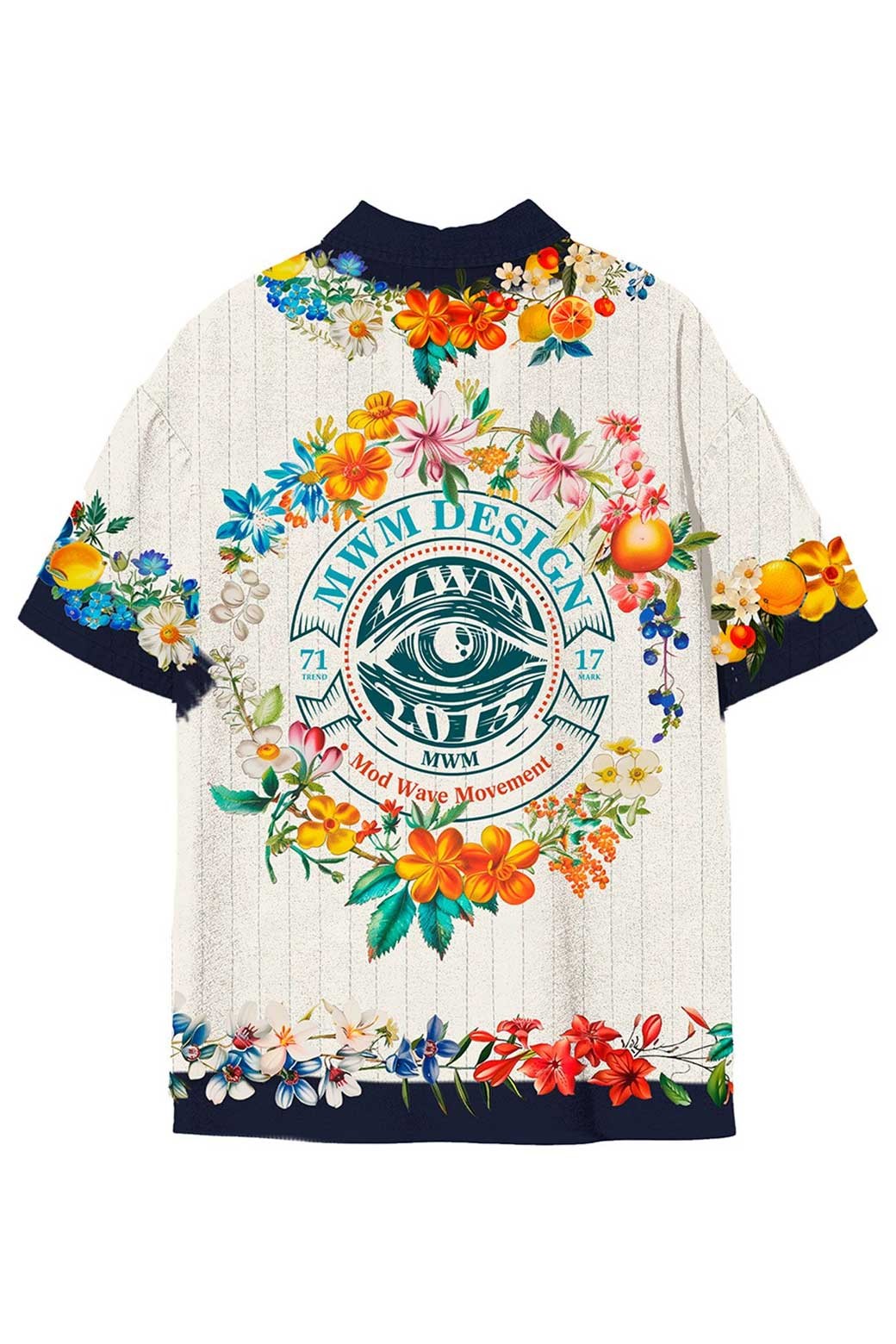 Camisa MWM Casa Blanca Print
