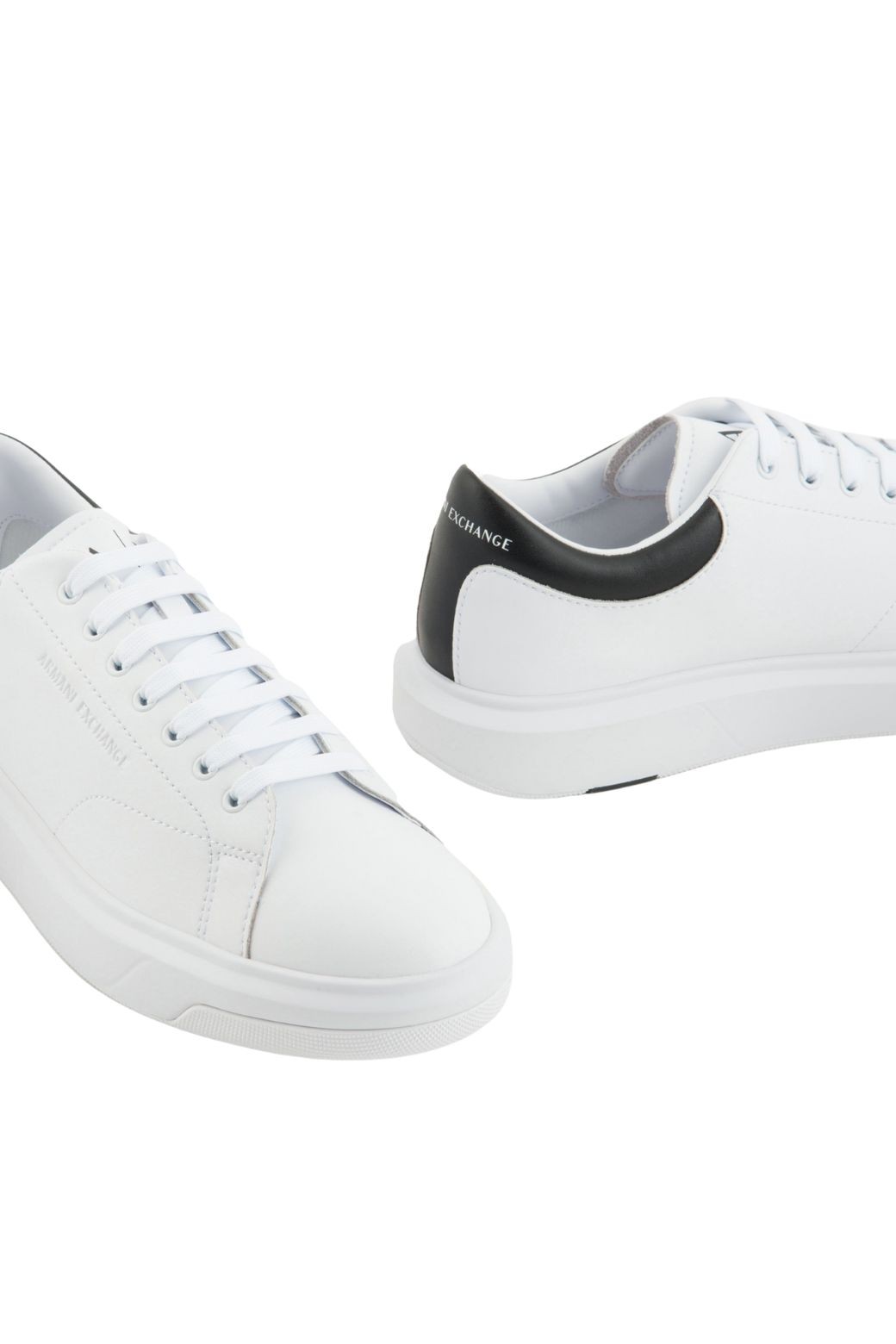 Zapatillas Armani Exchange Piel Blancas