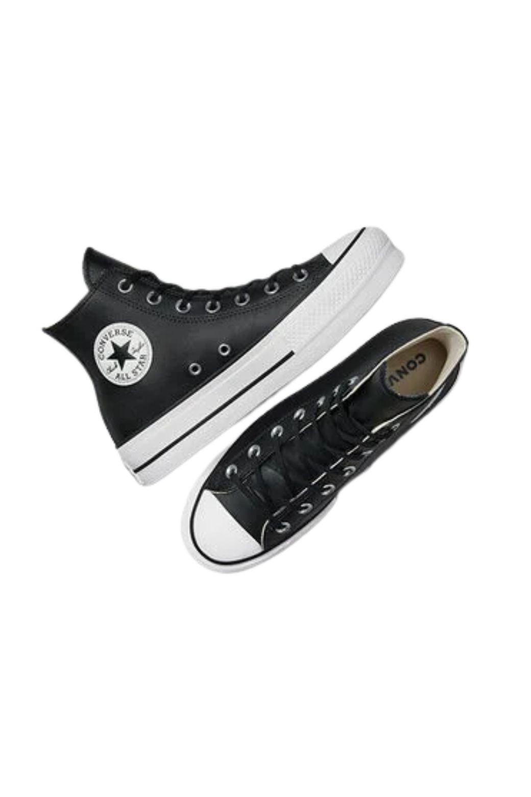 Zapatillas Converse Chuck Taylor All Star Platform Leather Negro