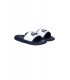Chanclas Lacoste Serve Slide Dual Azul marino y Blancas