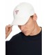 Gorra Guess Logo Triangulo Blanca