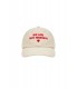 Gorra We Are Not Friends Bold Love Beige