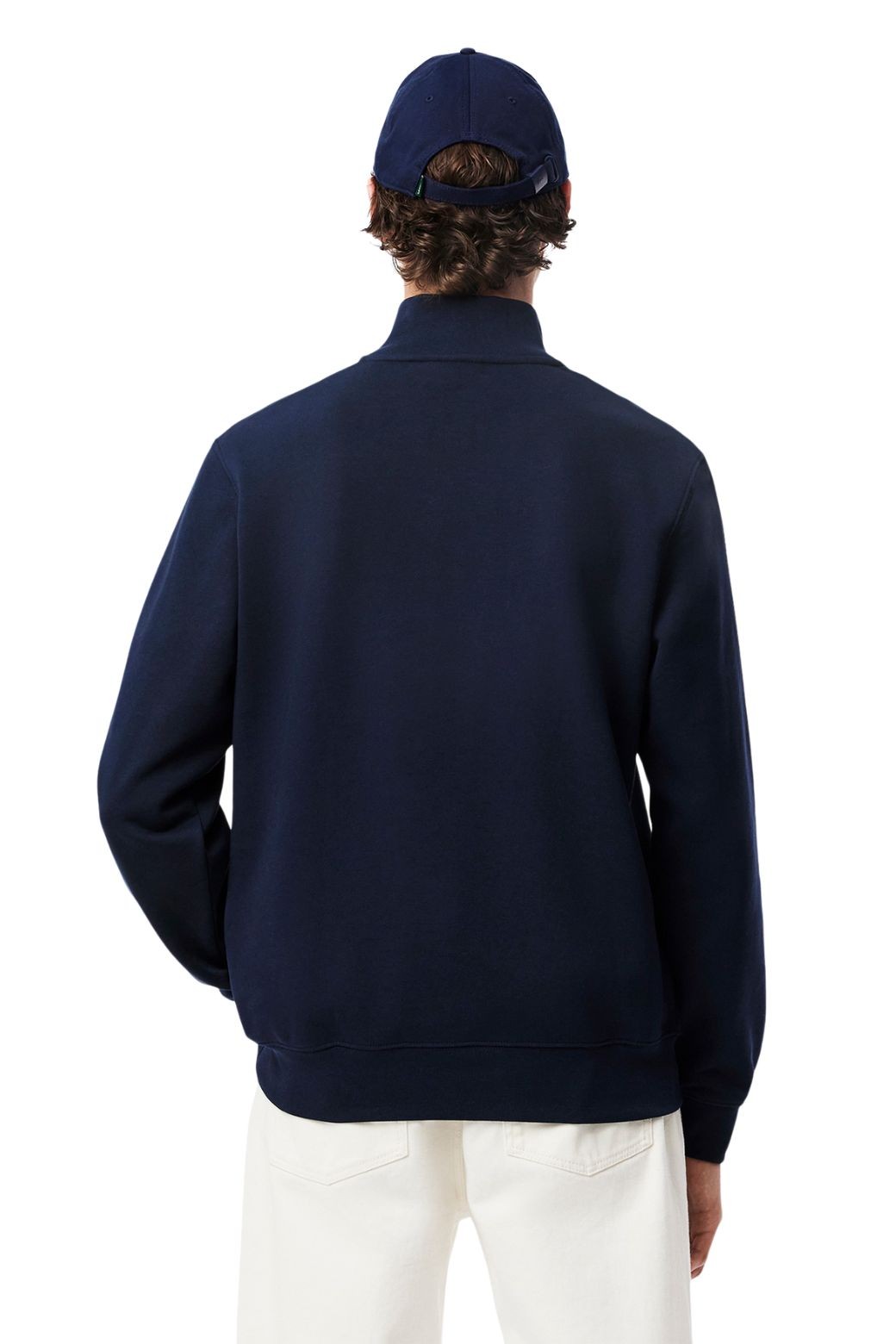 Chaqueta Lacoste High Neck Zip Up Azul Marino