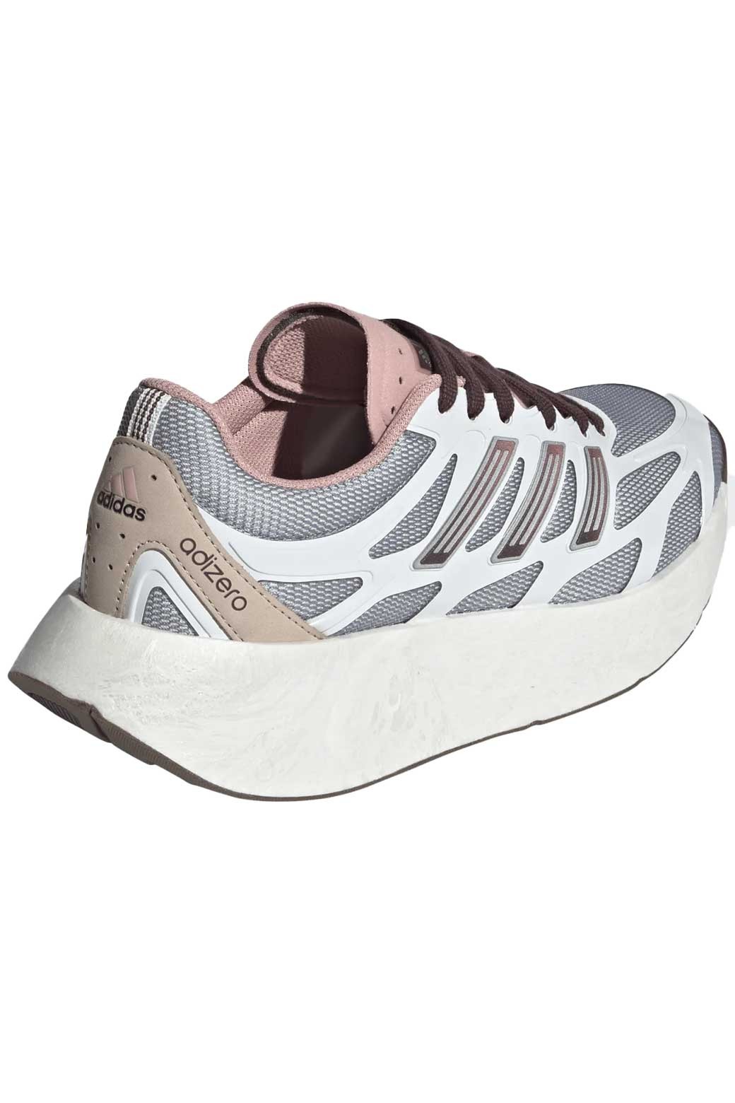 Zapatillas Adidas Adizero Aruku Blanco y Rosa