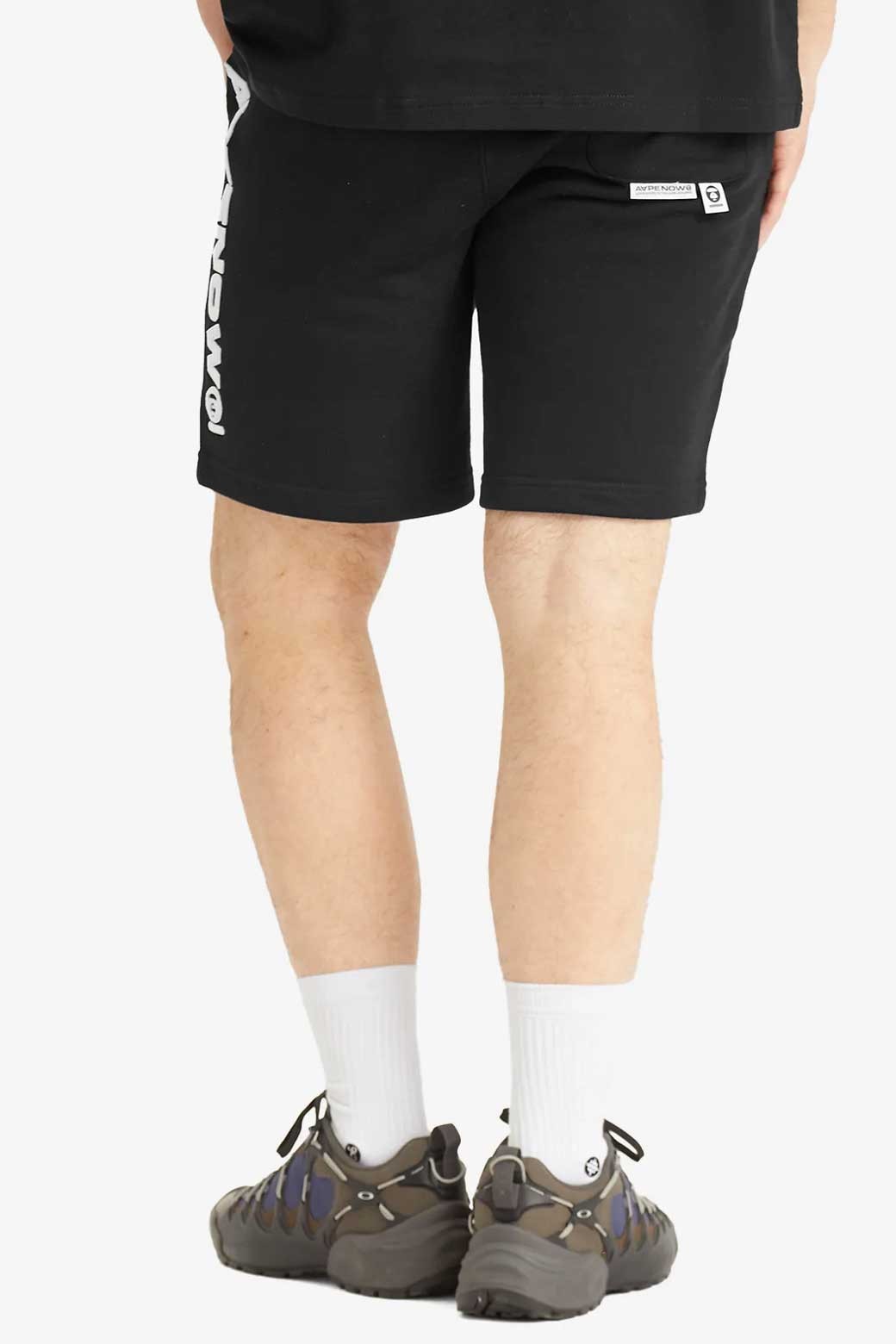 Bermuda AAPE Now Moonface Shorts Negro
