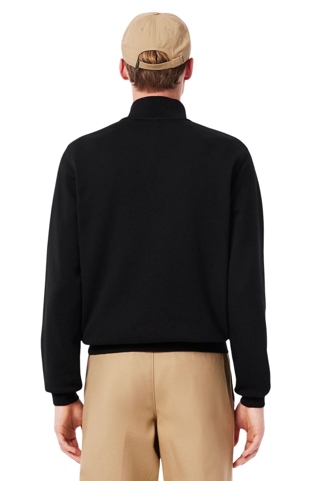 Chaqueta Lacoste High Zip Up Negro