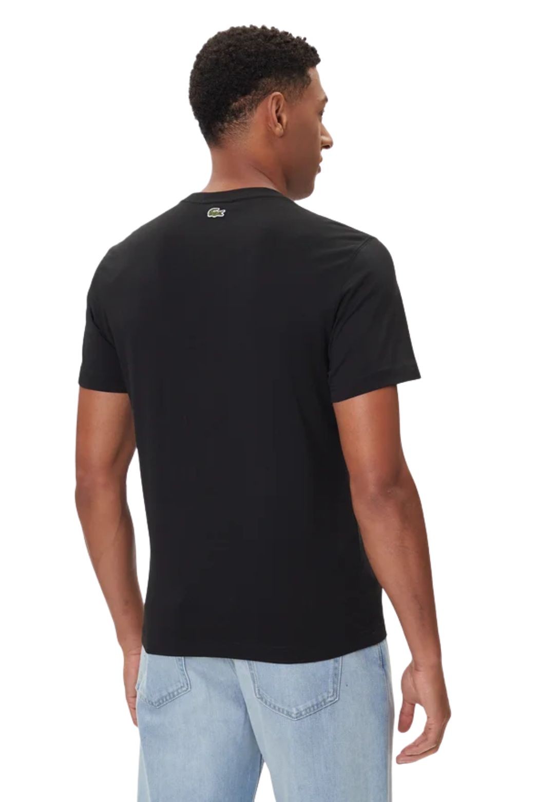 Camiseta Lacoste Old Logo Negra