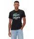 Camiseta Lacoste Old Logo Negra