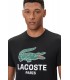 Camiseta Lacoste Old Logo Negra