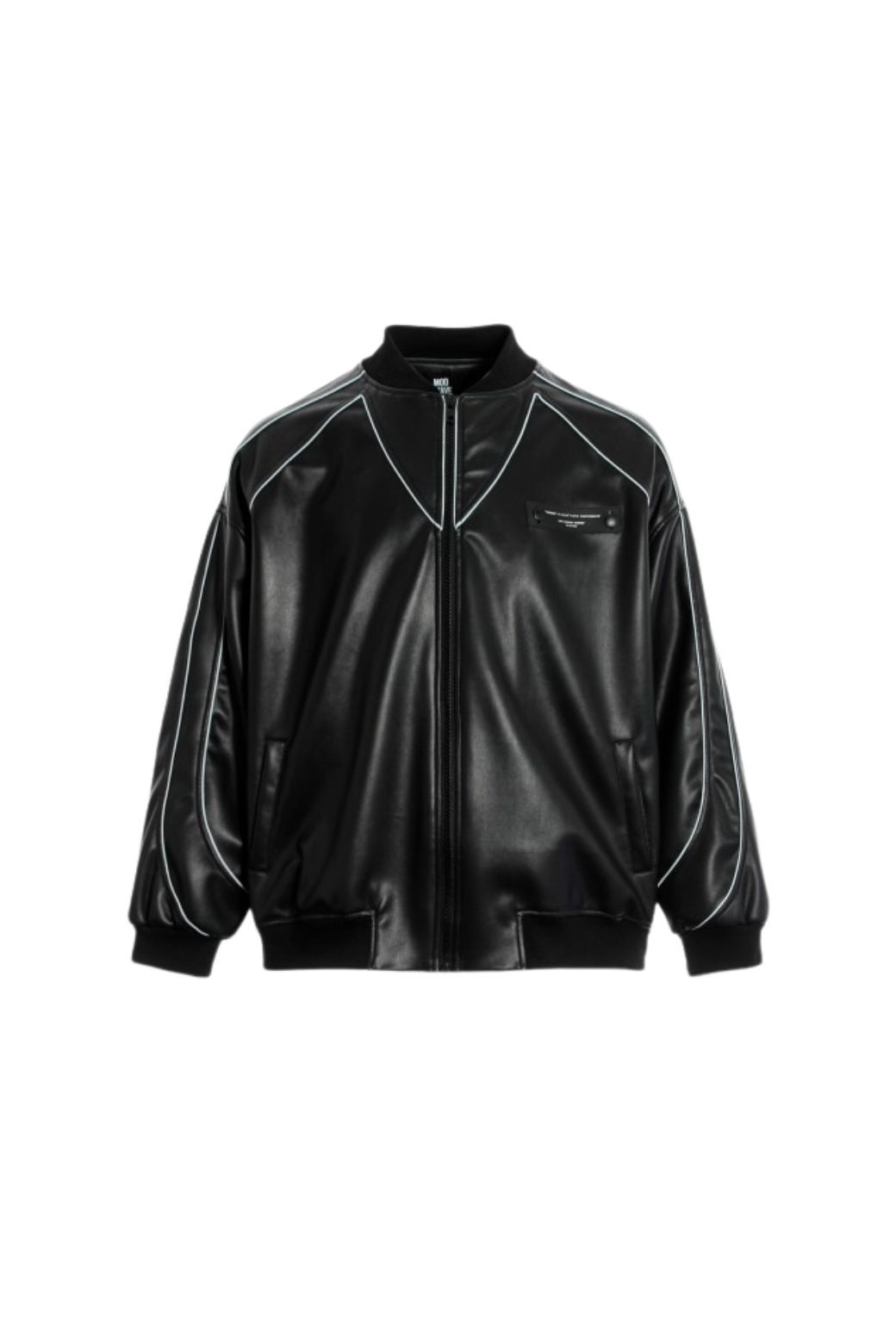 Chaqueta MWM Wings Leather Negra