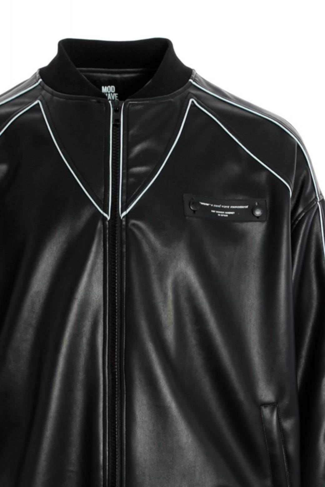 Chaqueta MWM Wings Leather Negra