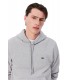 Sudadera Lacoste Capucha Basic Gris
