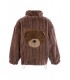 Abrigo MWM Teddy Reversible Marron