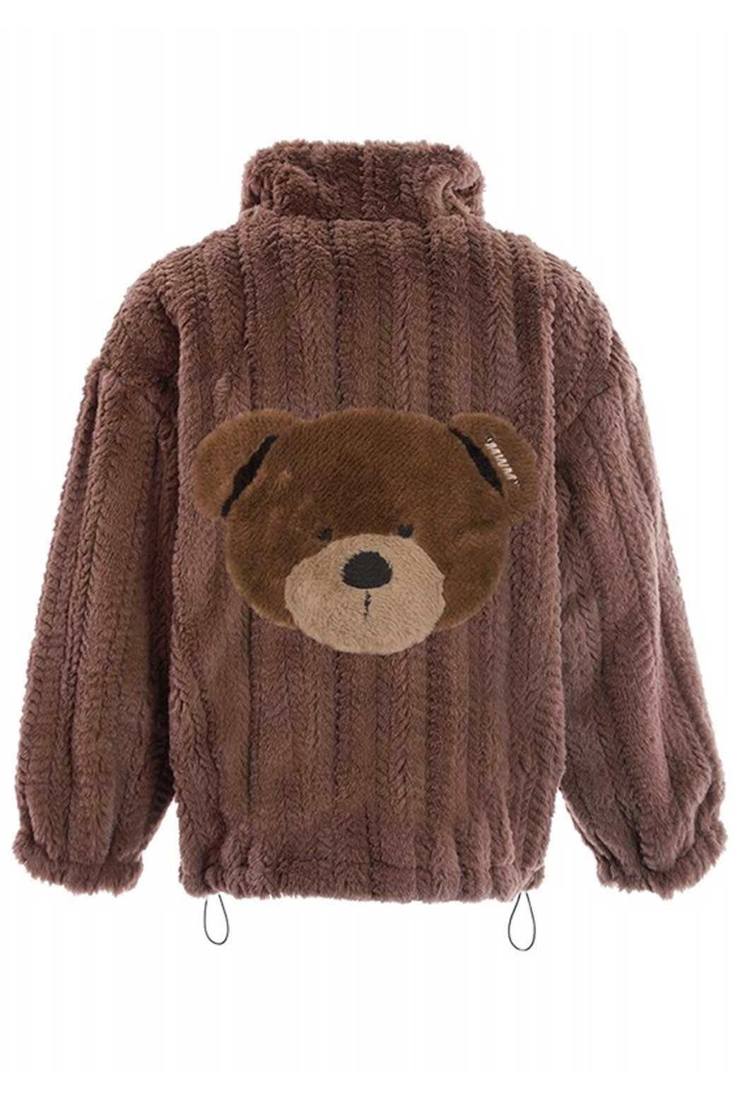 Abrigo MWM Teddy Reversible Marron