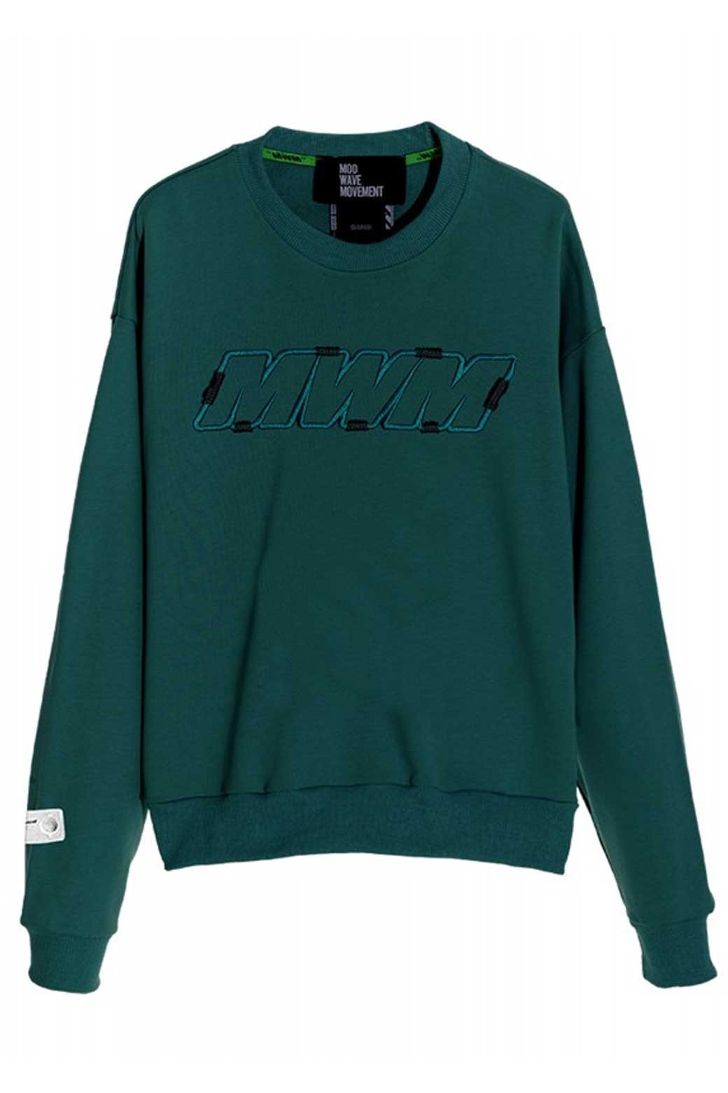Sudadera MWM Logo Paint Verde