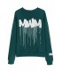 Sudadera MWM Logo Paint Verde