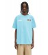 Camiseta AAPE Back Aaper Turquesa