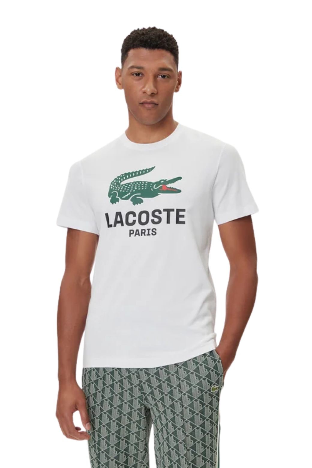 Camiseta Lacoste Old Logo Blanca