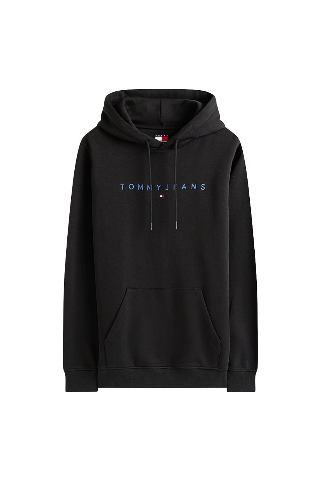Sudadera Tommy Jeans Linear Logo Negro