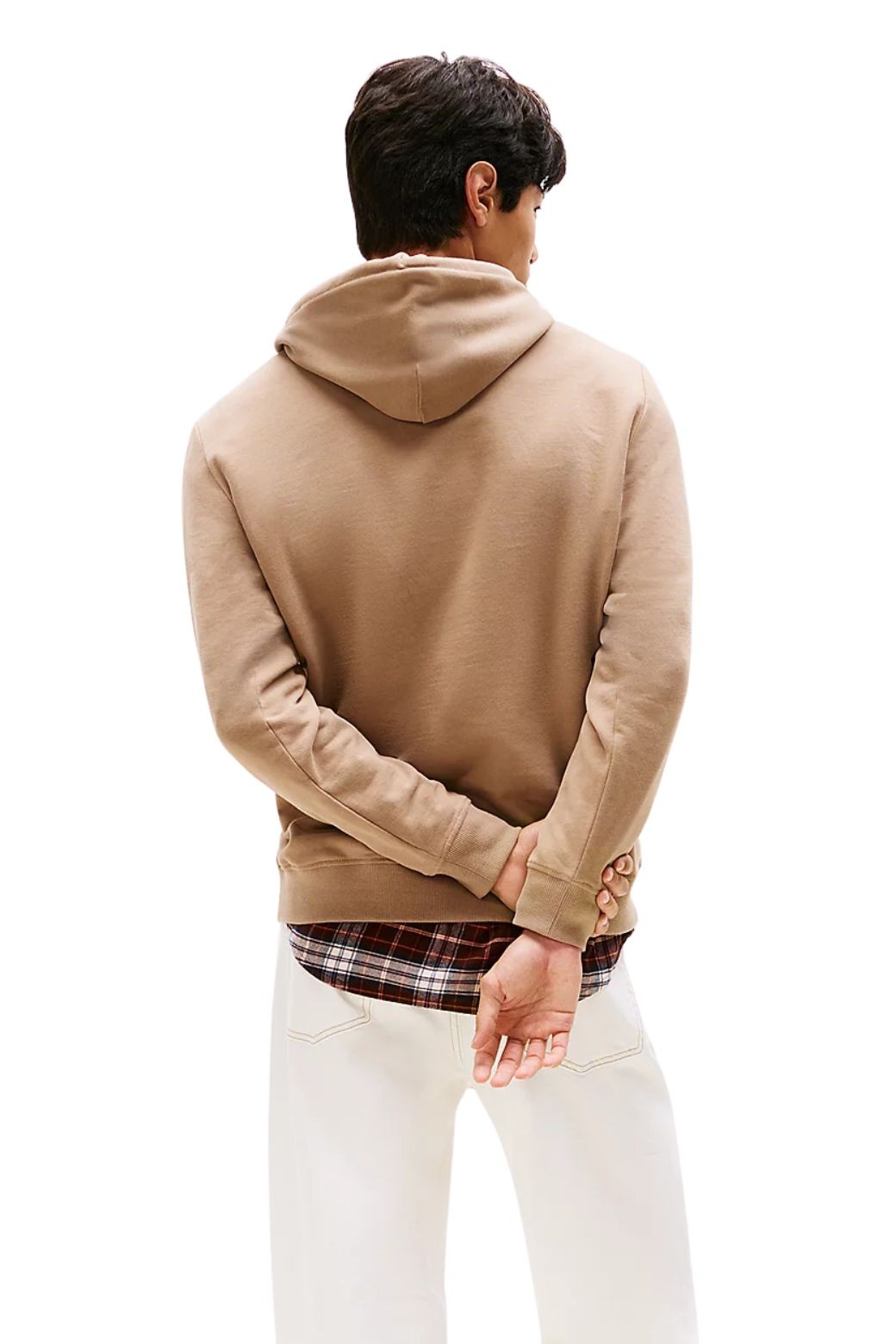 Sudadera Tommy Jeans RWB Flag Beige