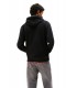 Sudadera Tommy Jeans Regular Flag Negro