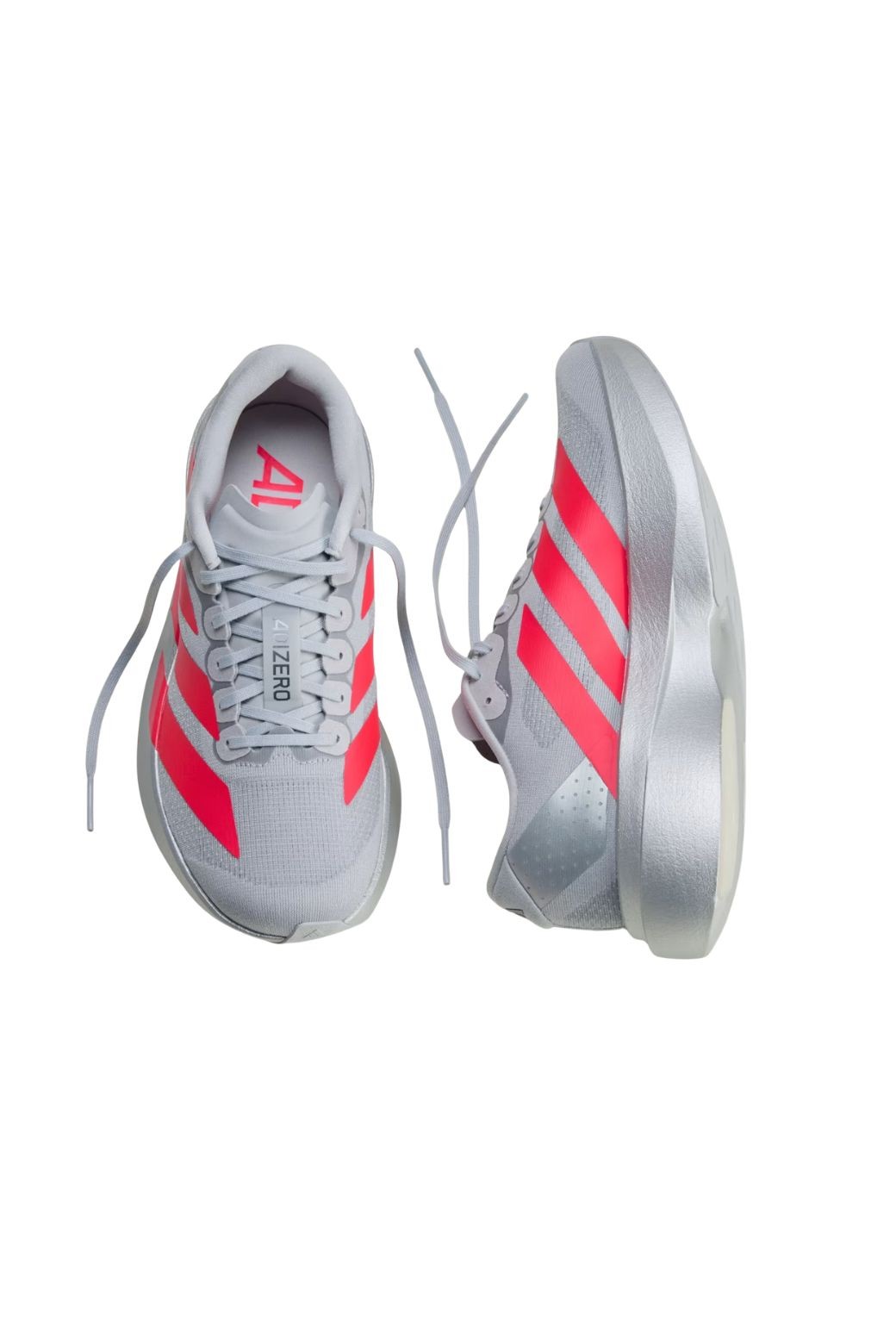 Zapatillas Adidas Adizero EVO SL Gris y Rojas
