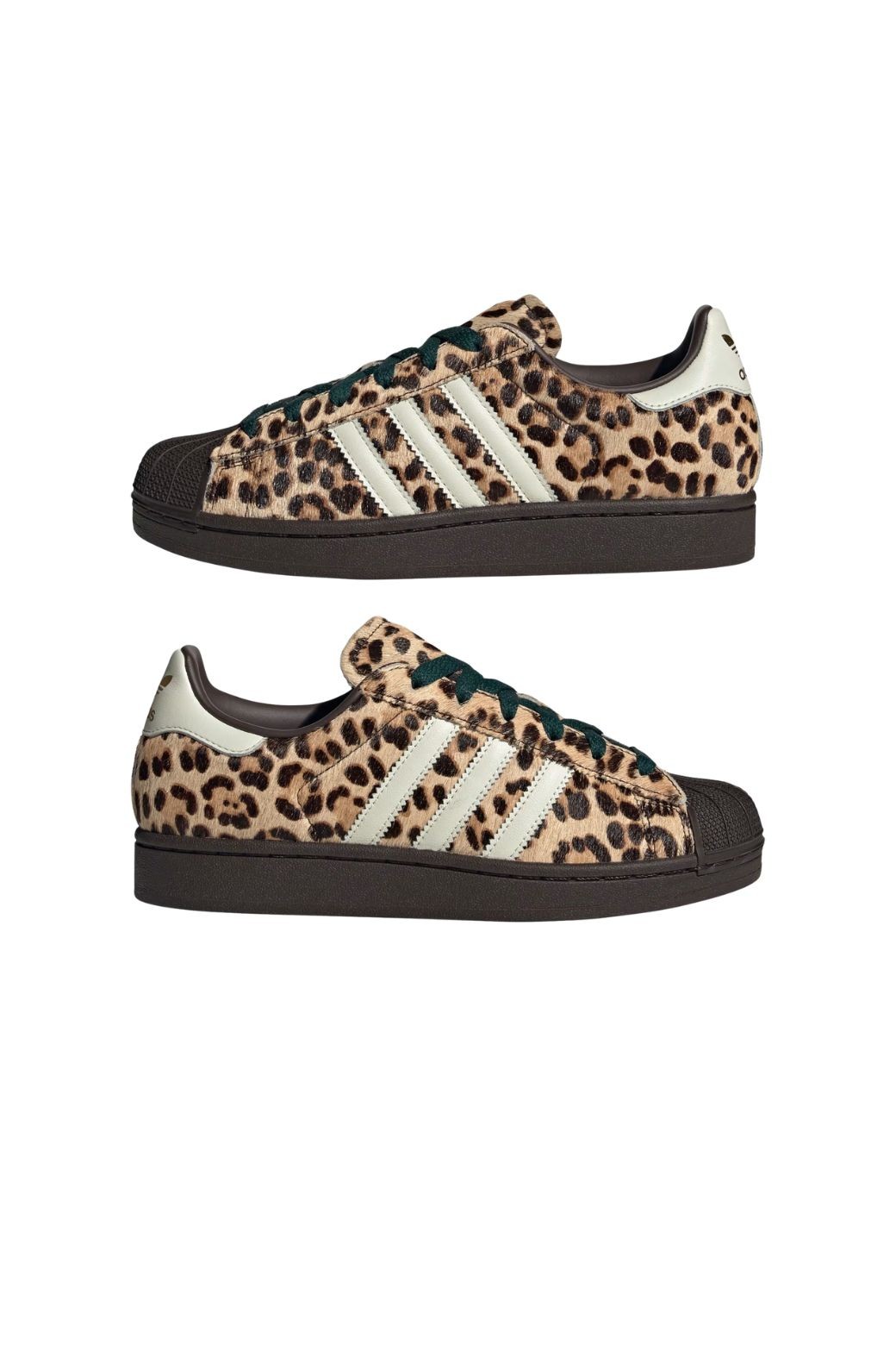 Zapatillas Adidas Superstar II Leopardo Marrón