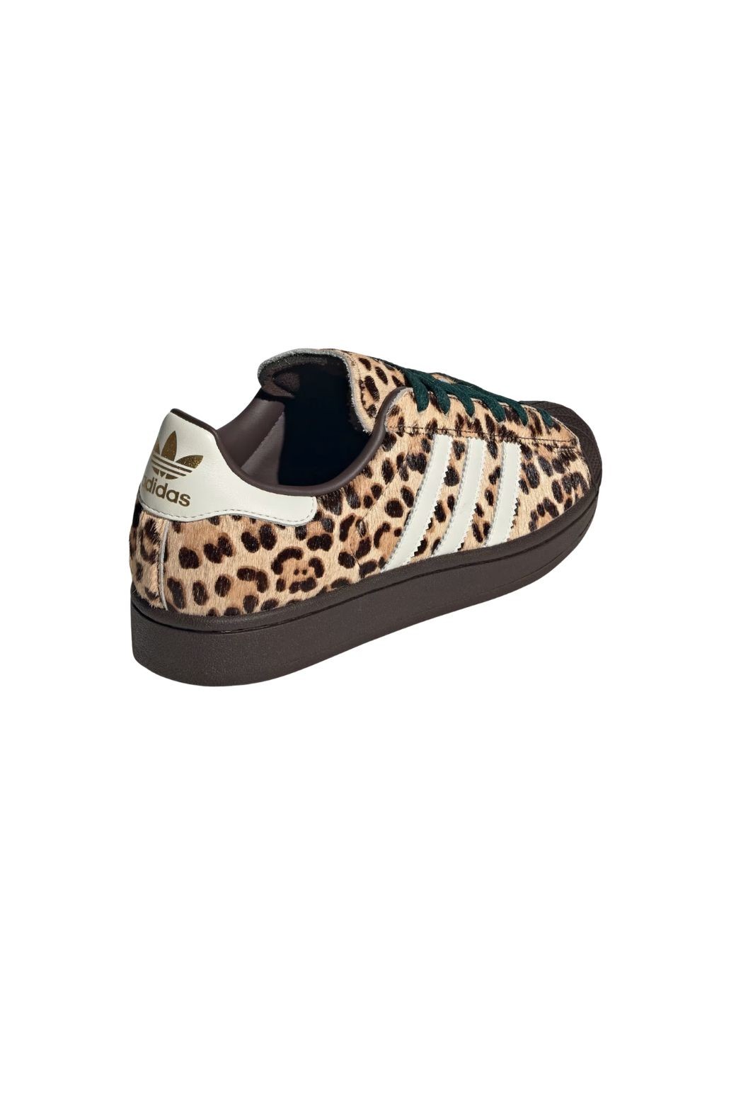 Zapatillas Adidas Superstar II Leopardo Marrón