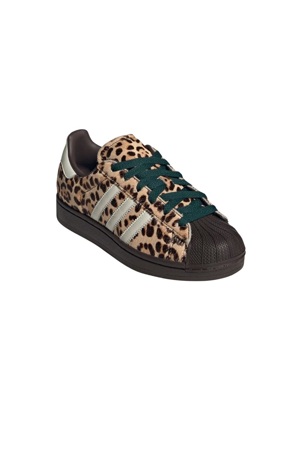Zapatillas Adidas Superstar II Leopardo Marrón