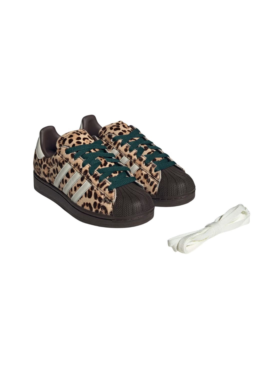 Zapatillas Adidas Superstar II Leopardo Marrón