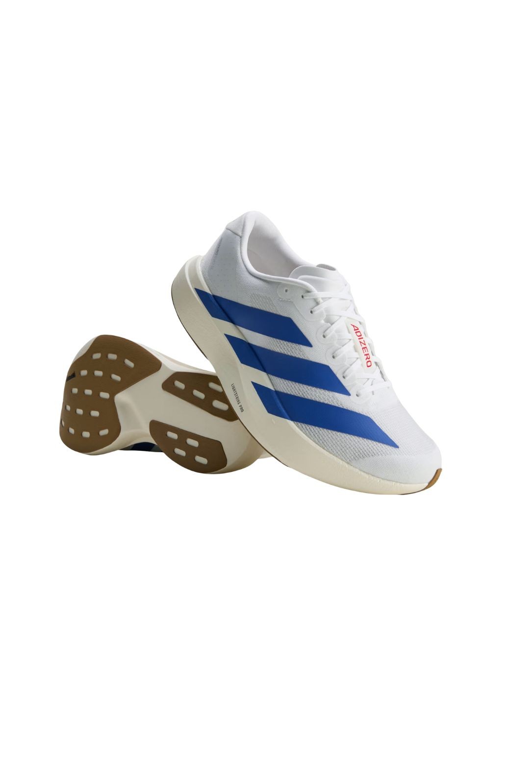 Zapatillas Adidas Adizero Evo SL Blanca y Azul