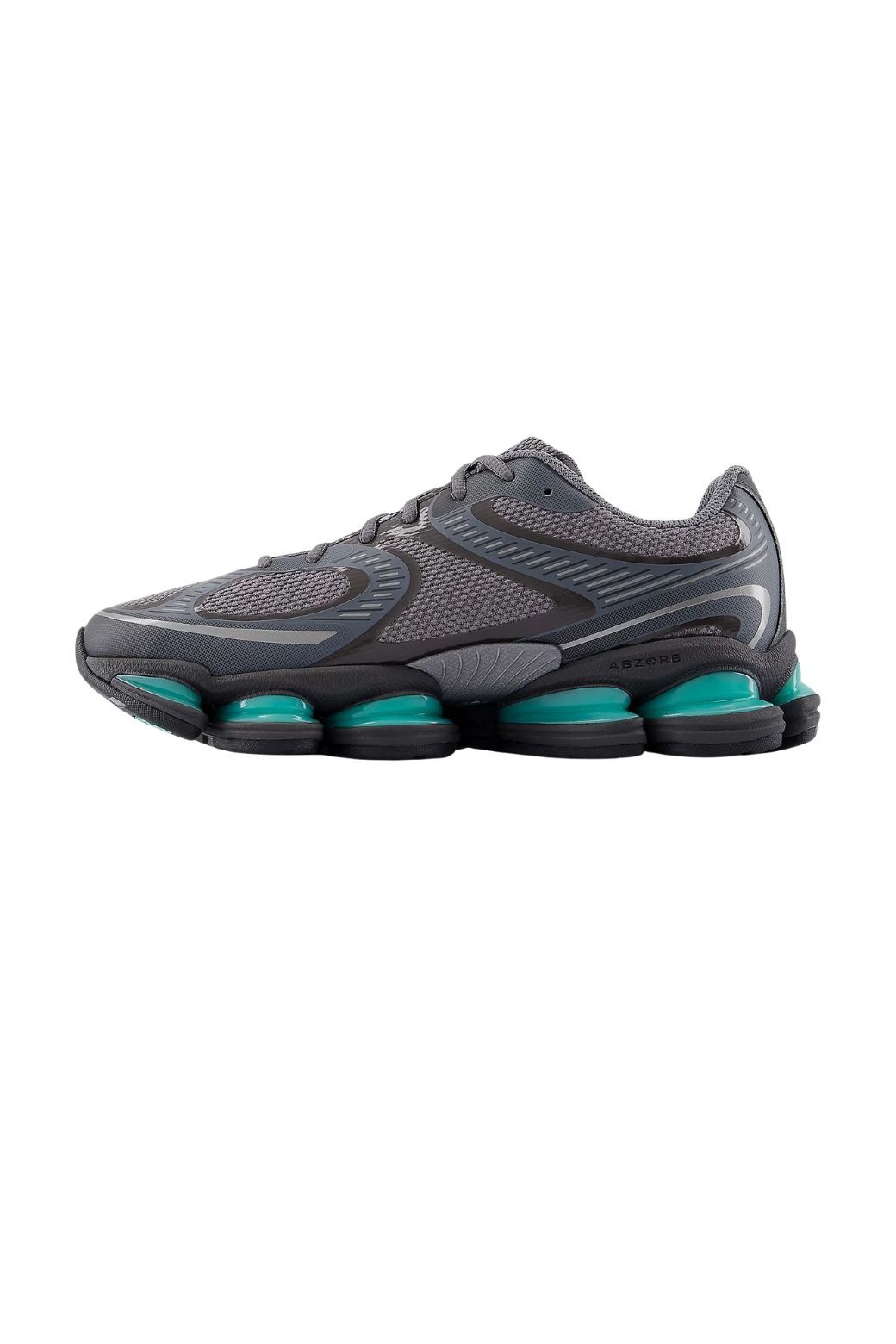 Zapatillas New Balance 2000 Abzorb Gris y Verdes