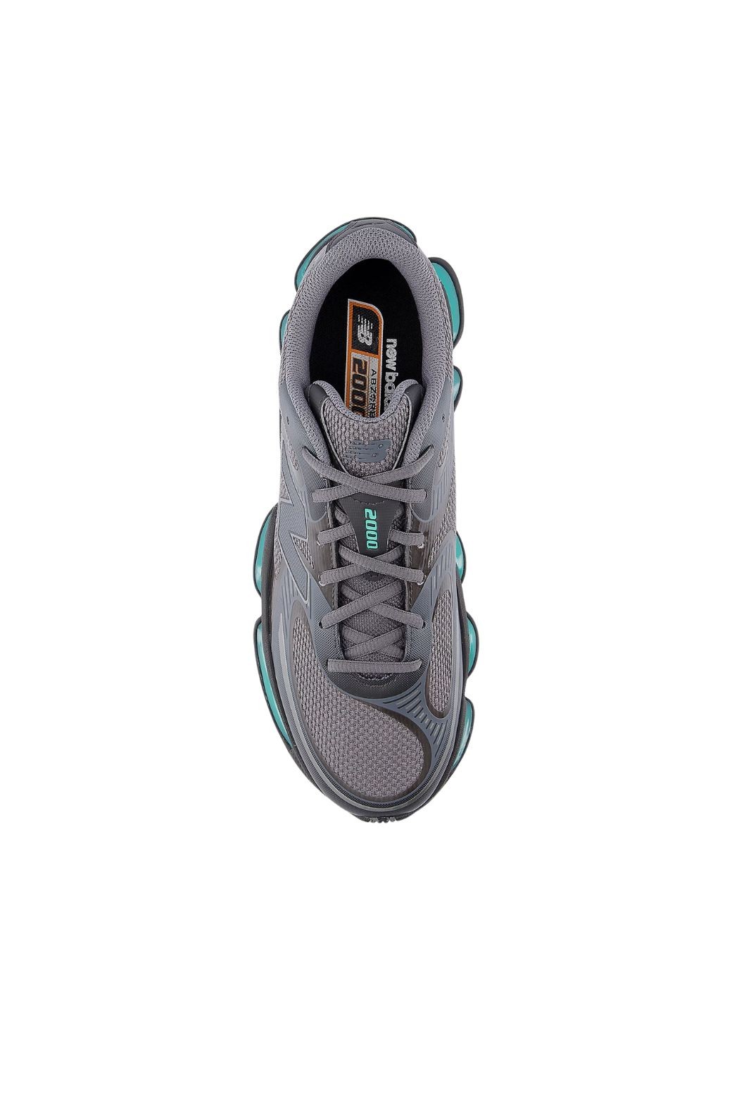 Zapatillas New Balance 2000 Abzorb Gris y Verdes