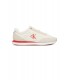 Zapatillas Calvin Klein Retro Runner Blanca y Roja