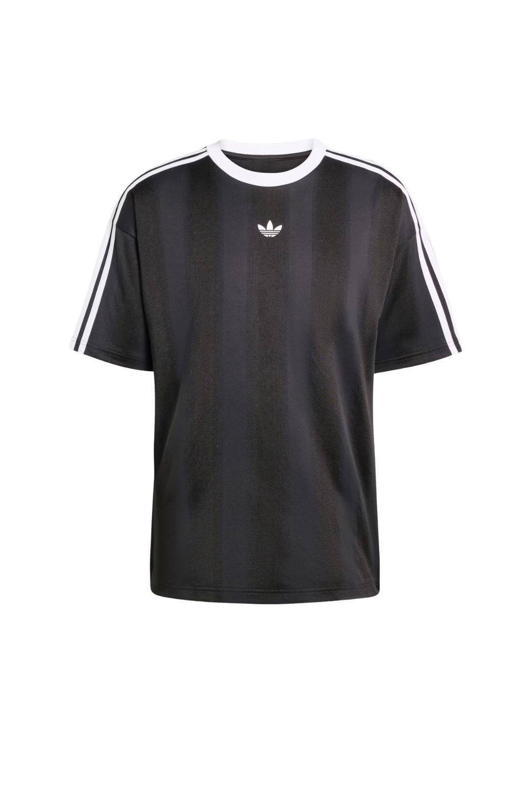 Camiseta Adidas Jacquard Adicolor Negra