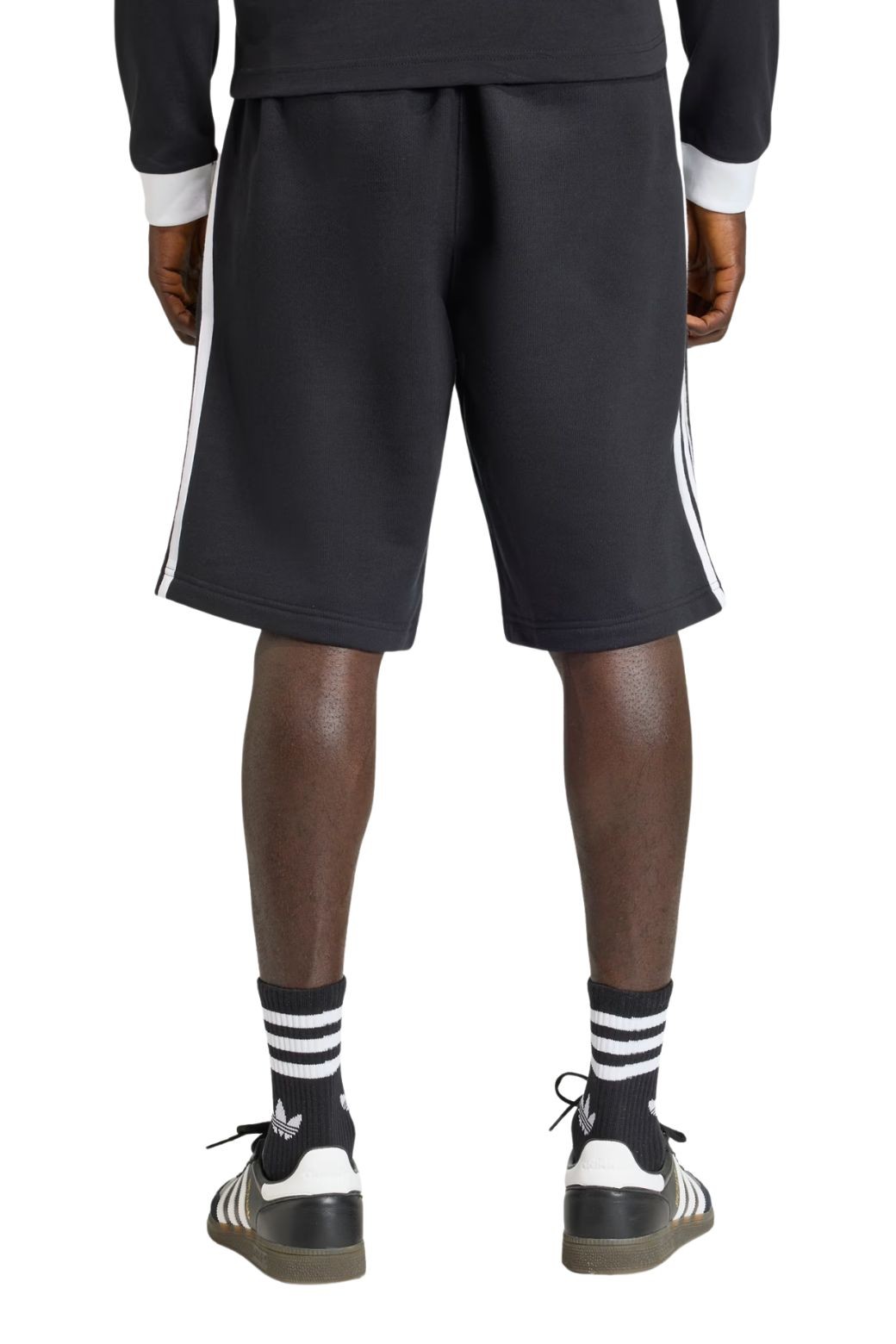 Bermuda Adidas 3 Stripes Negro