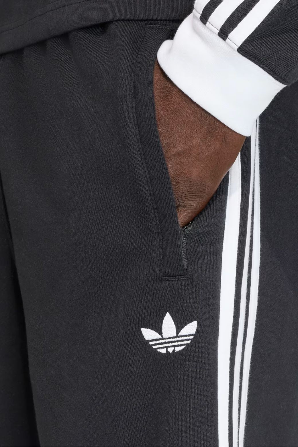 Bermuda Adidas 3 Stripes Negro