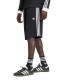 Bermuda Adidas 3 Stripes Negro