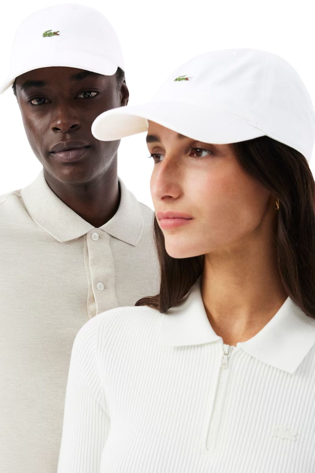 Gorra Lacoste Minilogo Blanca