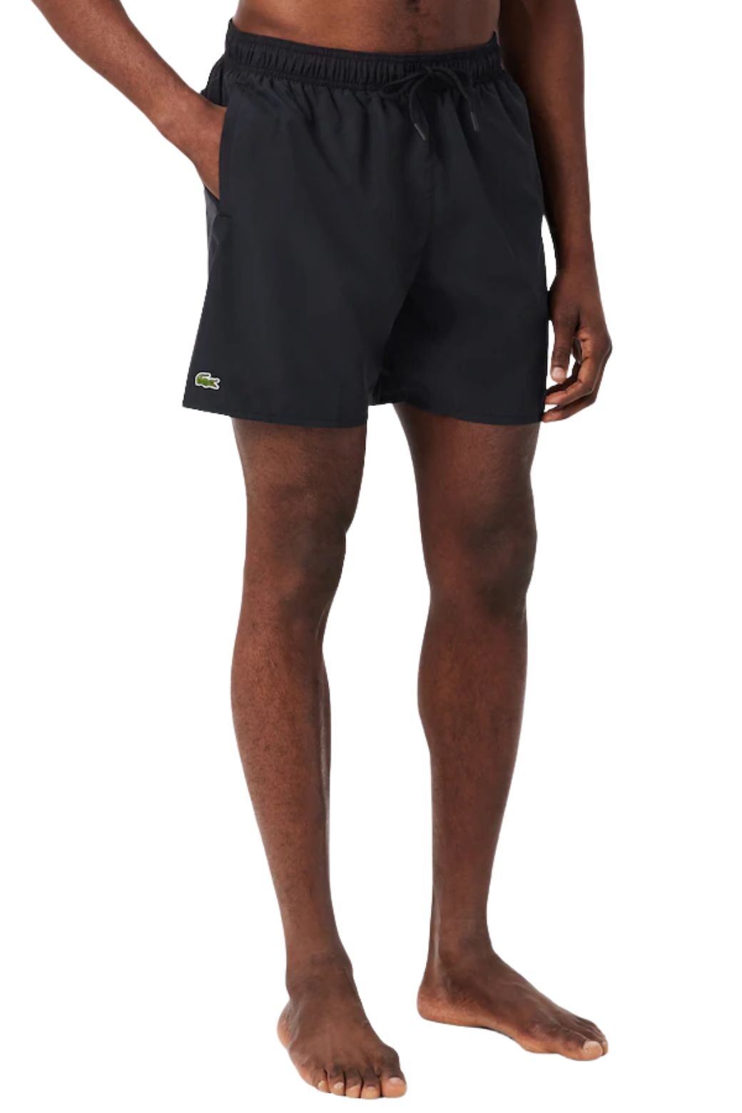 Bañador Lacoste Basic Negra