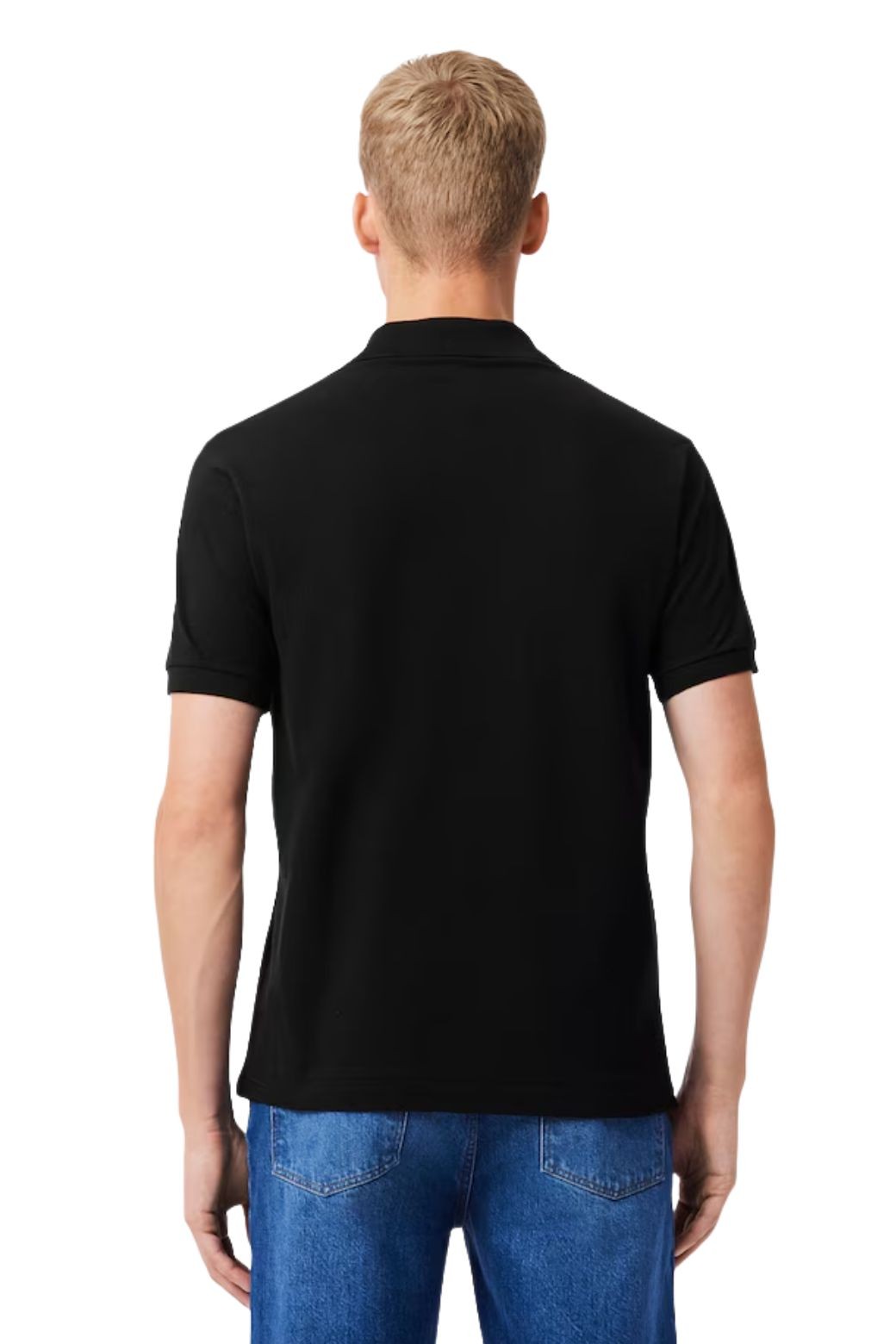 Polo Lacoste Basic Negro