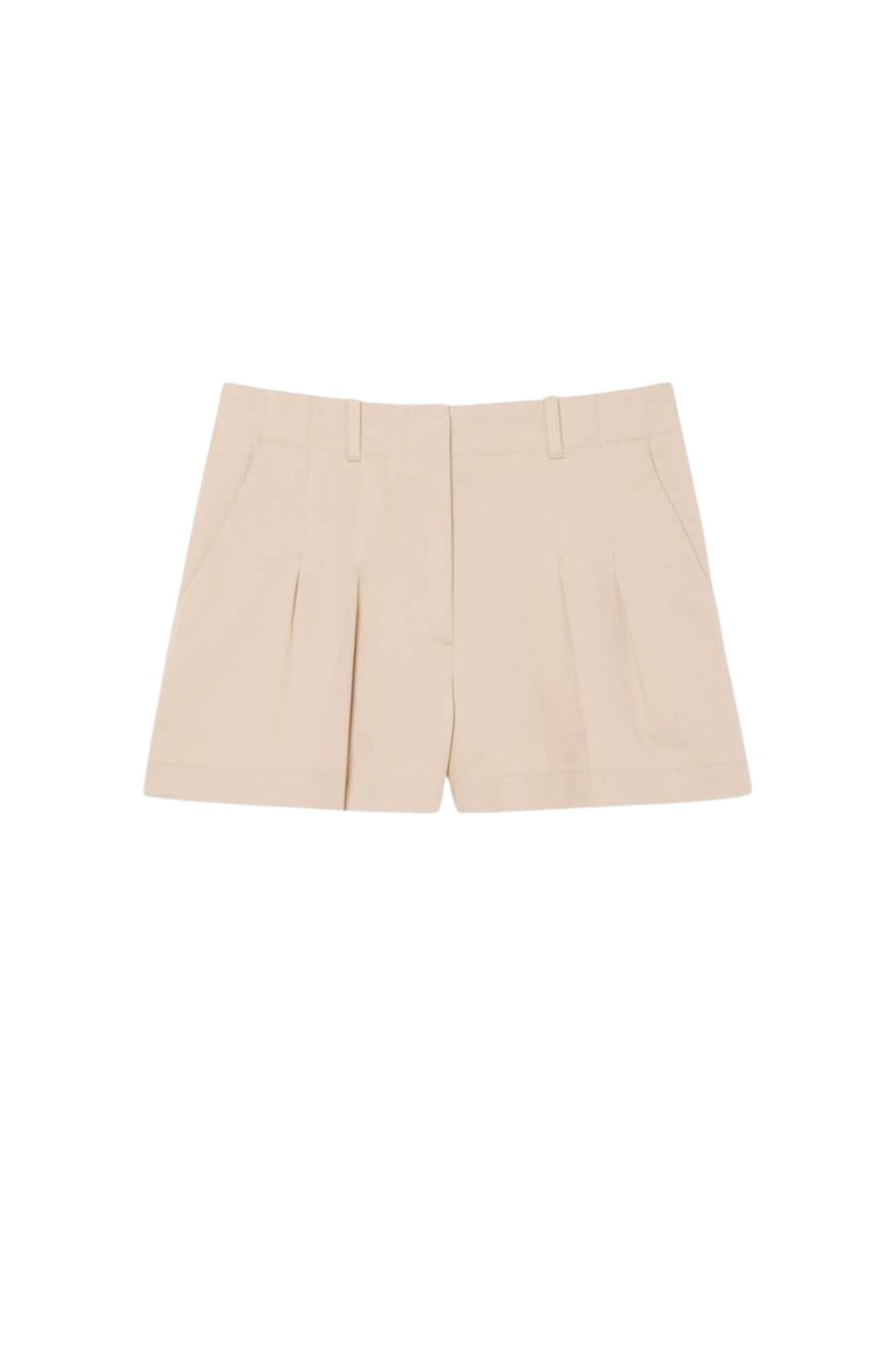 Bermuda Lacoste Pleated Rosa