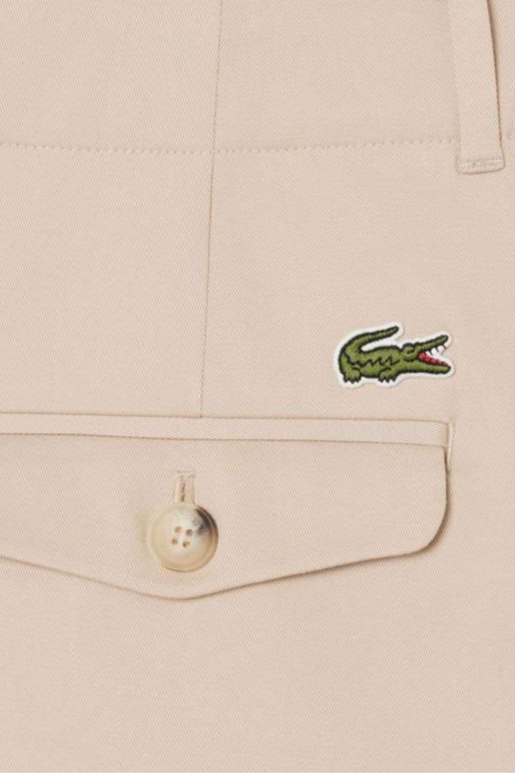 Bermuda Lacoste Pleated Rosa