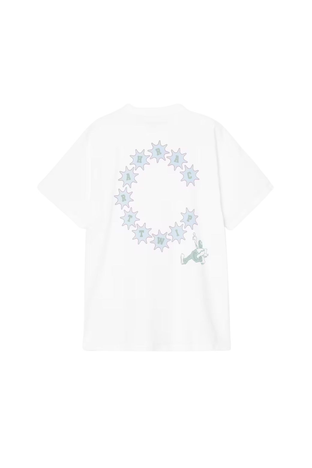 Camiseta Carhartt WIP S/S C Trip Blanca